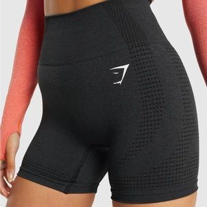 Gymshark Vital Seamless 2.0 Shorts - Black Marl